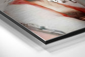 Harley Quinn Brushed Aluminium Dibond Wall Art.