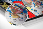 Superman Brushed Aluminium Dibond Wall Art.