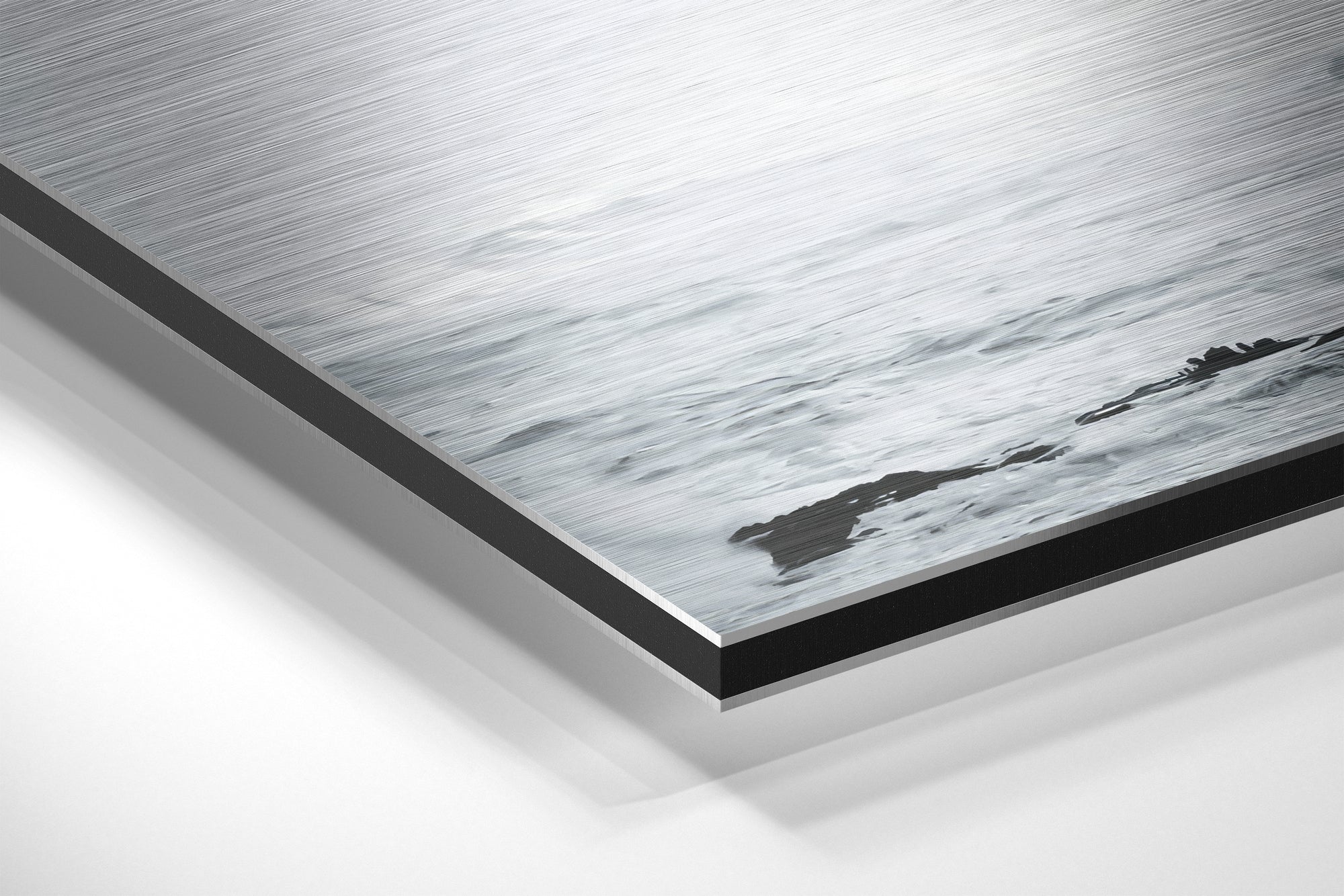 Marilyn Brushed Aluminium Dibond Wall Art.