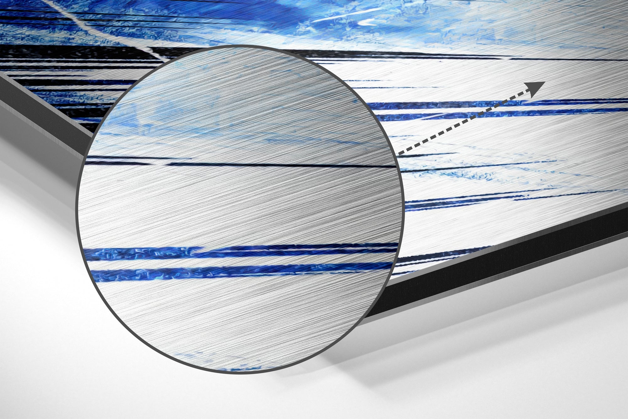 Nipsey Hussle Brushed Aluminium Dibond Wall Art.