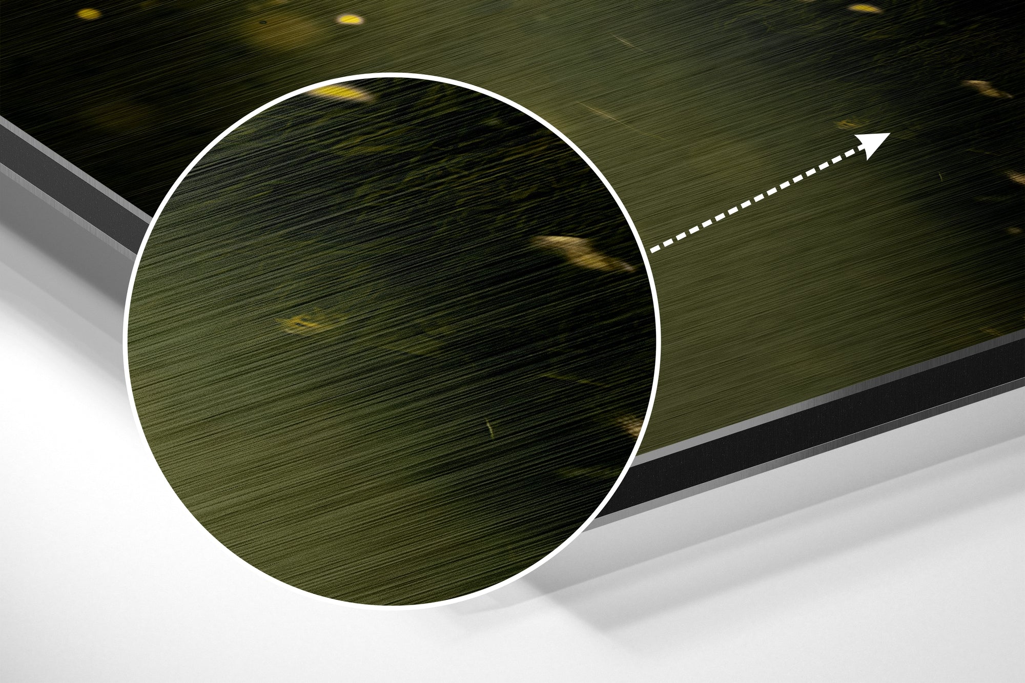 LeBron James Brushed Aluminium Dibond Wall Art.