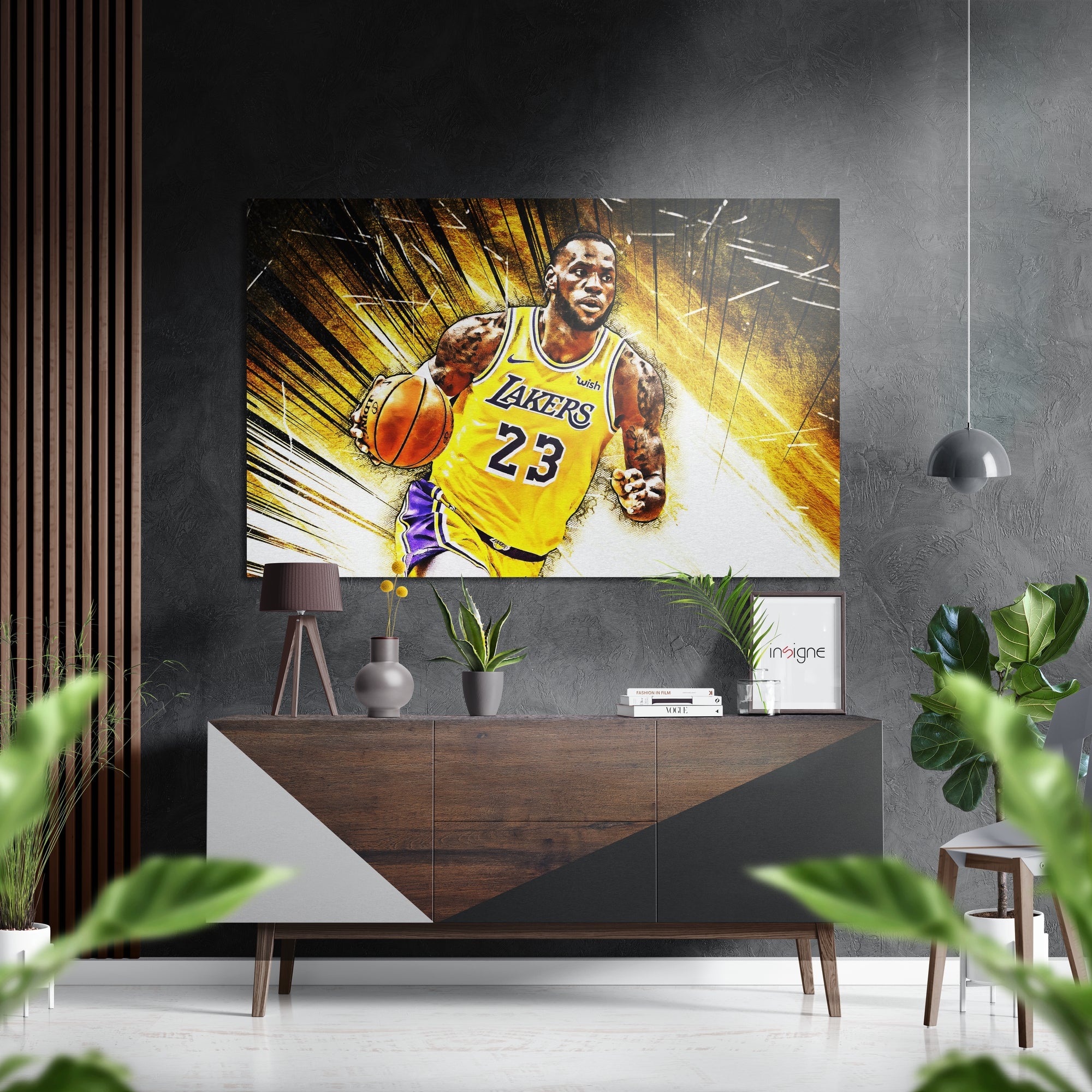 Brushed Aluminium Dibond Wall Art