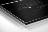 LeBron James Brushed Aluminium Dibond Wall Art.