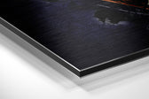 LeBron James Brushed Aluminium Dibond Wall Art.