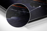 LeBron James Brushed Aluminium Dibond Wall Art.