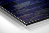 Lost Time Brushed Aluminium Dibond Wall Art.