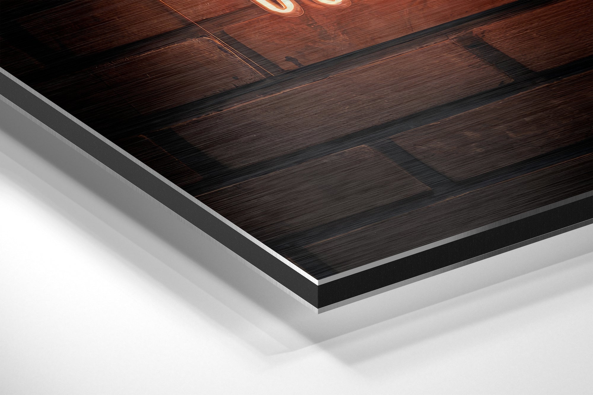 “You are” Brushed Aluminium Dibond Wall Art.