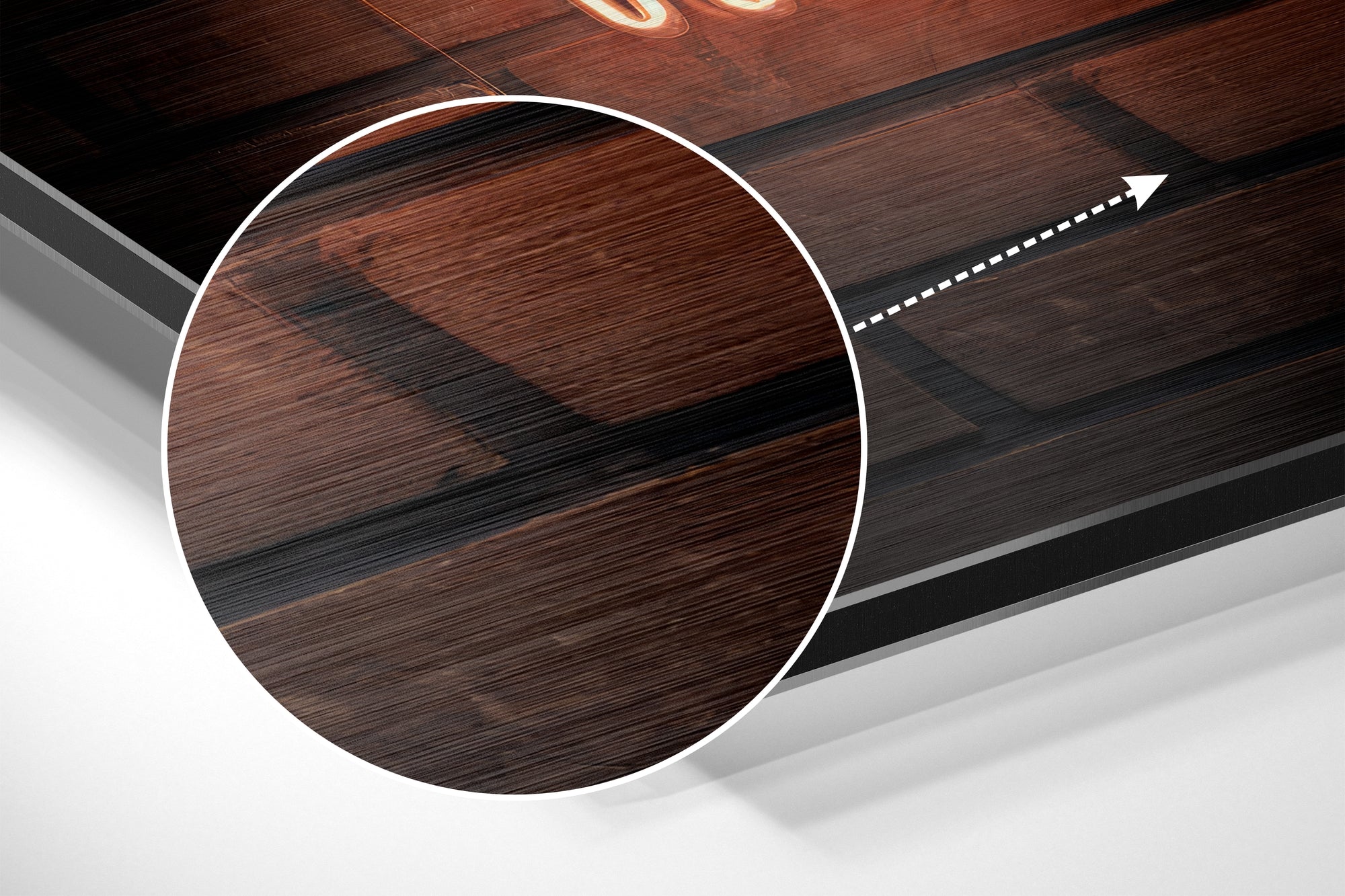 “You are” Brushed Aluminium Dibond Wall Art.