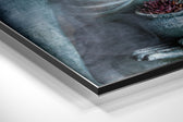 Budha Brushed Aluminium Dibond Wall Art.