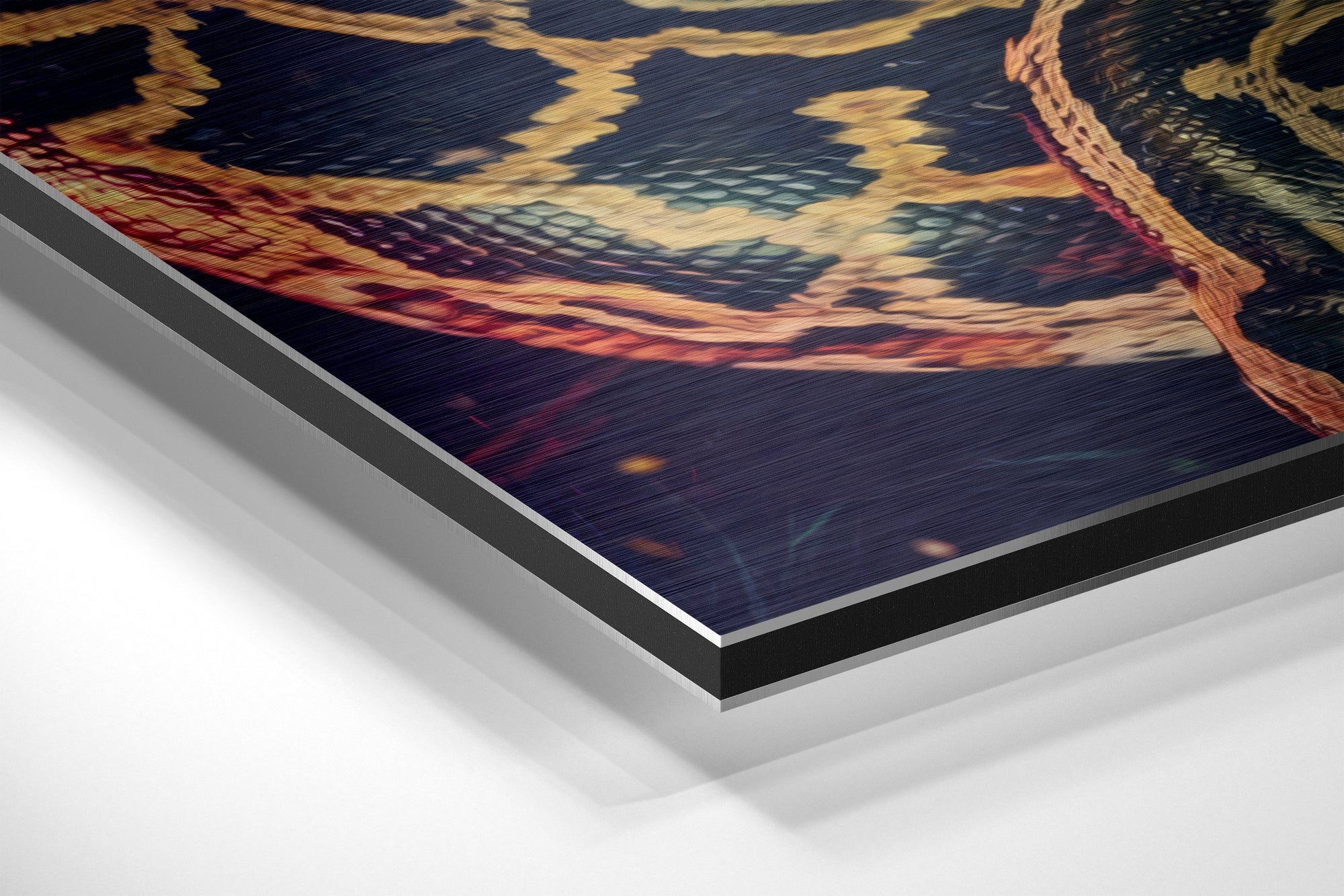 Cuban Brushed Aluminium Dibond Wall Art.