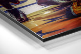 Respect for Kobe Brushed Aluminium Dibond Wall Art.