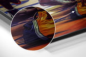 Respect for Kobe Brushed Aluminium Dibond Wall Art.