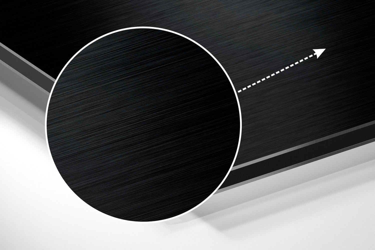 Micheal Jackson Brushed Aluminium Dibond Wall Art.