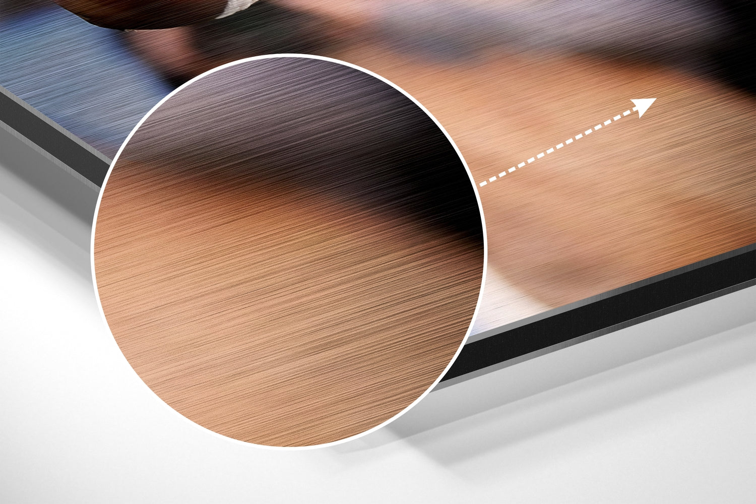 American Football Brushed Aluminium Dibond Wall Art.