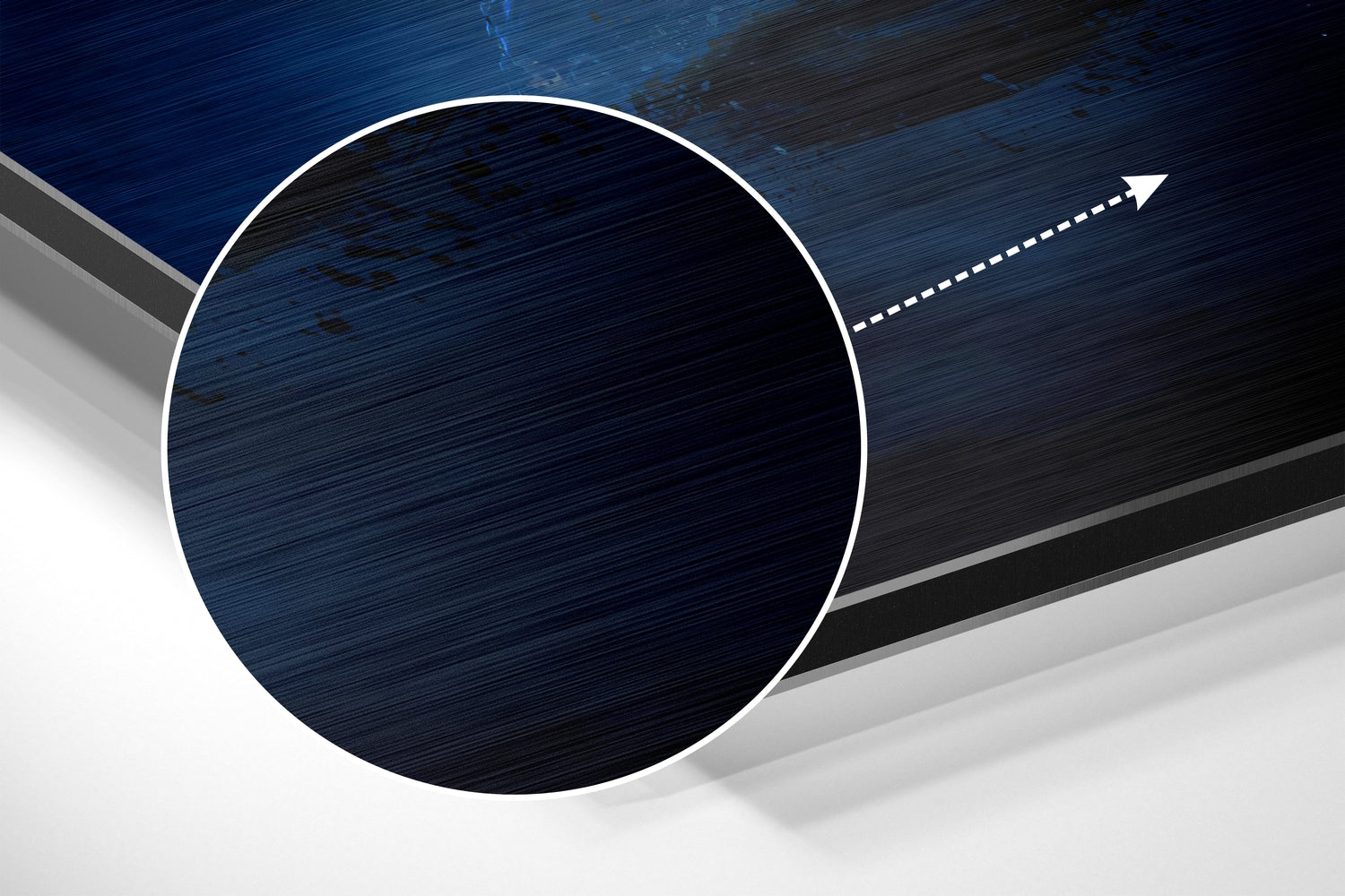 American Football Brushed Aluminium Dibond Wall Art.