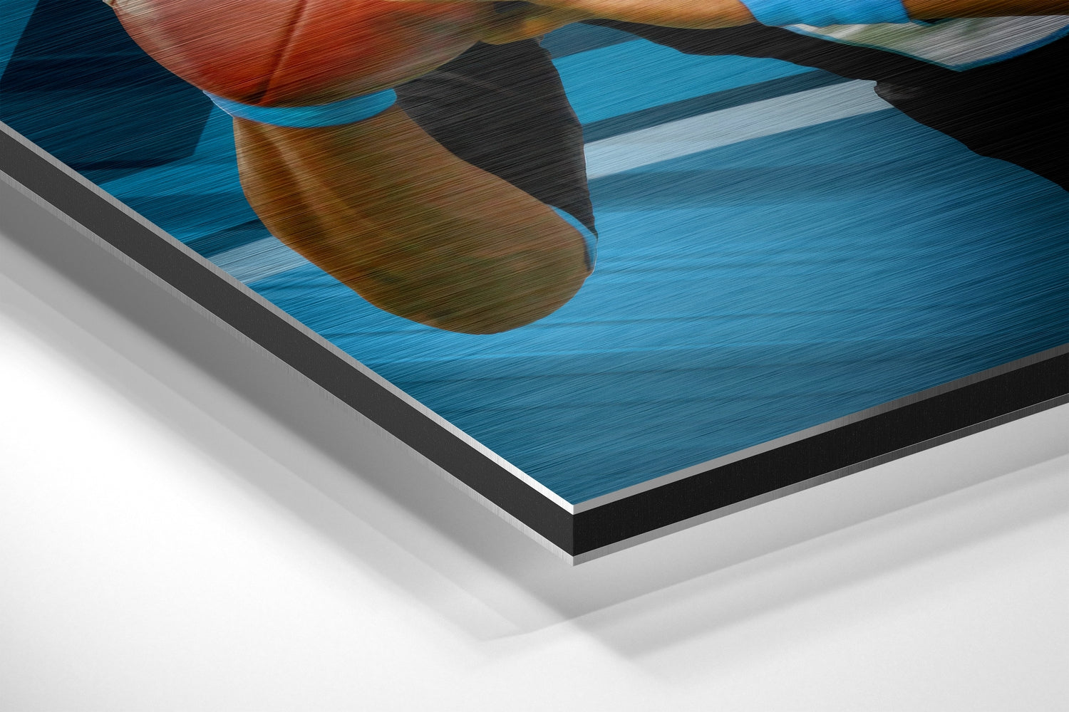 Carolina Panthers Brushed Aluminium Dibond Wall Art.