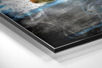 Cam Newton Brushed Aluminium Dibond Wall Art.
