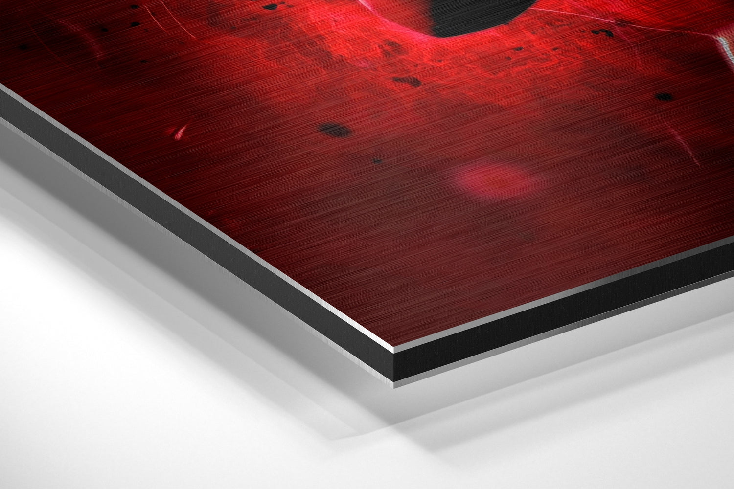 Ronaldo Brushed Aluminium Dibond Wall Art.