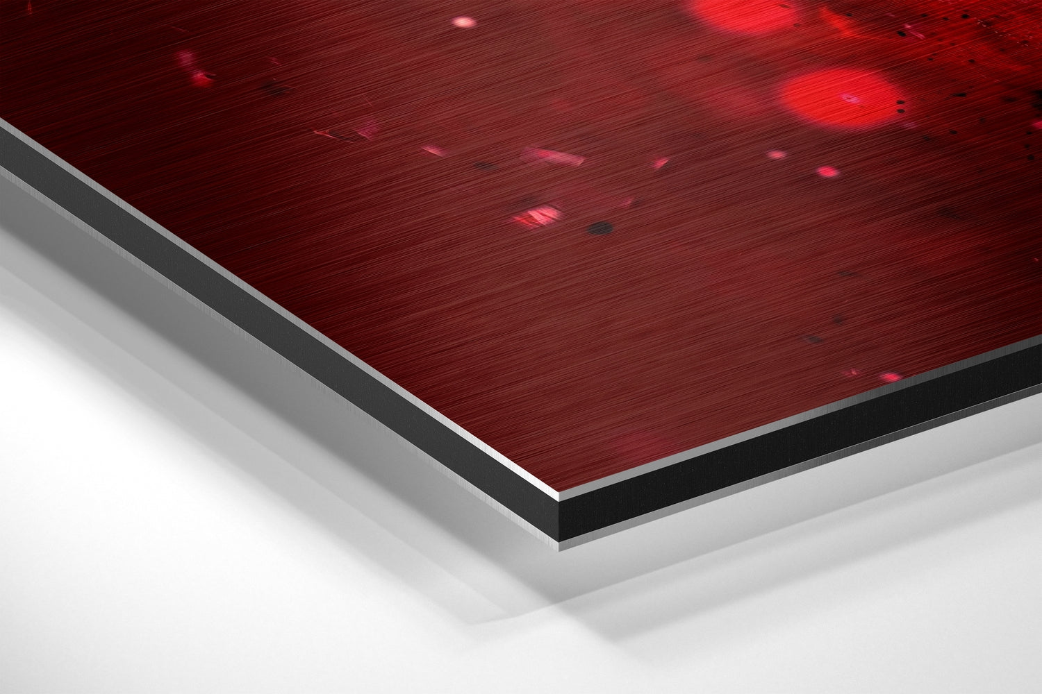 Ronaldo Brushed Aluminium Dibond Wall Art.