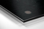 Ronaldo Brushed Aluminium Dibond Wall Art.