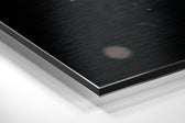 Ronaldo Brushed Aluminium Dibond Wall Art.