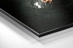 Ronaldo Brushed Aluminium Dibond Wall Art.