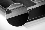 Music Wind Brushed Aluminium Dibond Wall Art.