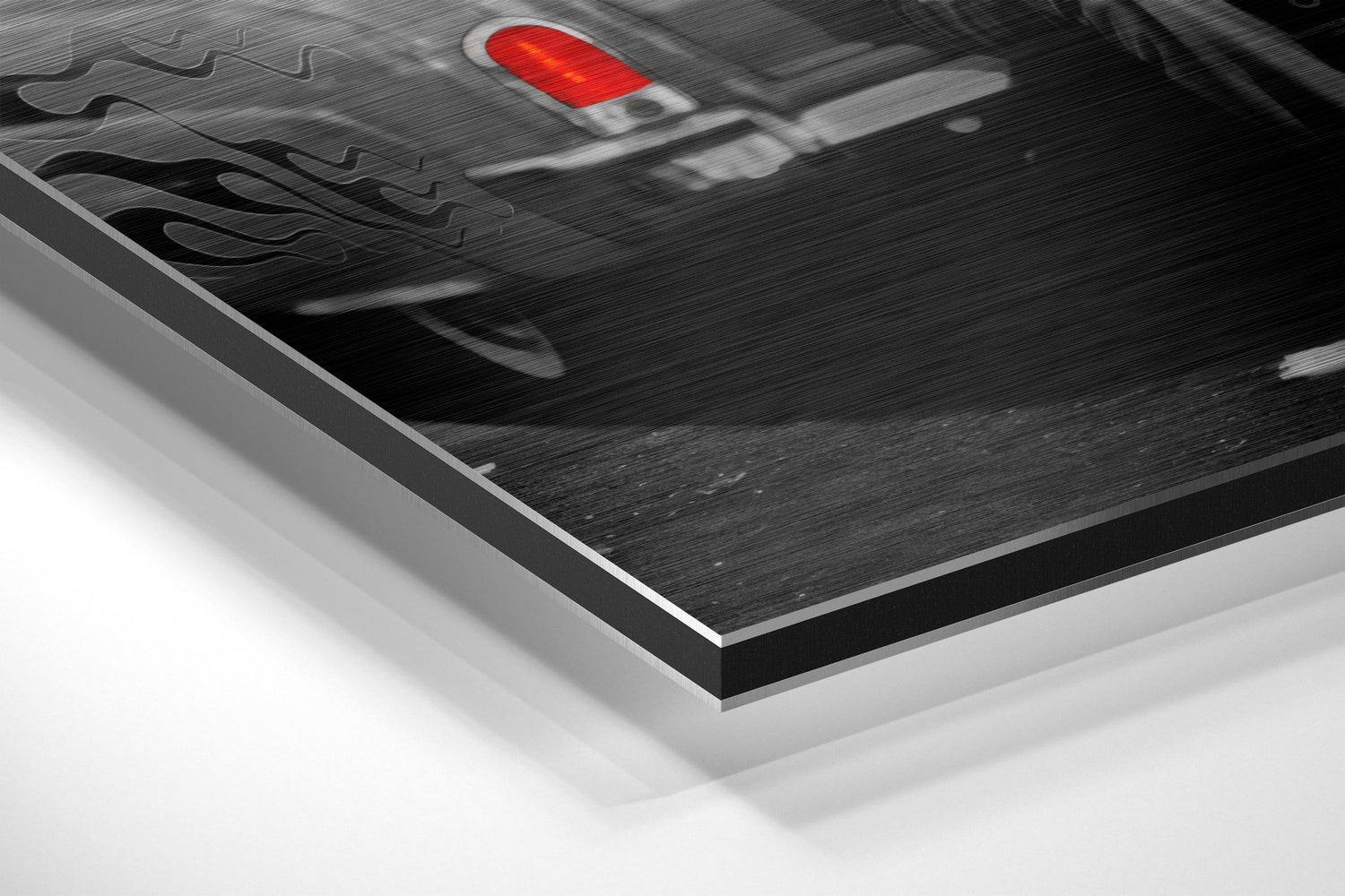 Marilyn, Elvis, Humphrey, James Brushed Aluminium Dibond Wall Art.