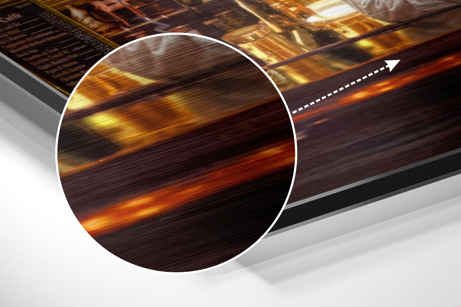 Marilyn, Elvis, Humphrey, James Brushed Aluminium Dibond Wall Art.