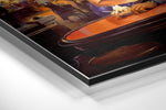 Marilyn, Elvis, Humphrey, James Brushed Aluminium Dibond Wall Art.