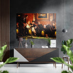 Marilyn, Elvis, Humphrey, James Brushed Aluminium Dibond Wall Art.