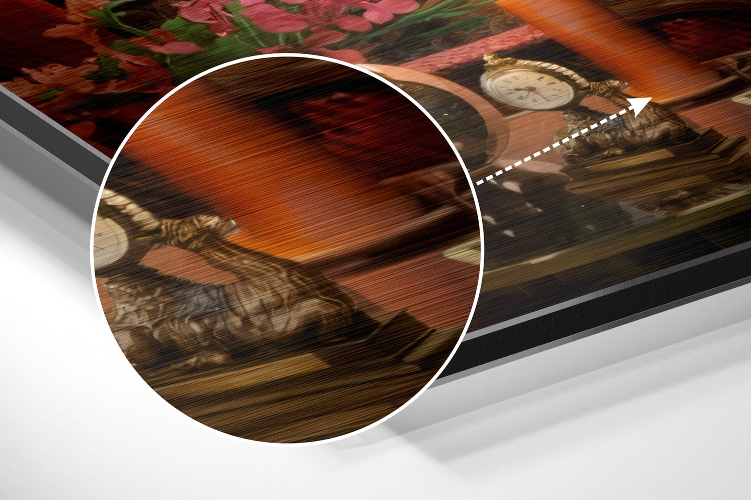 Game of Fate Brushed Aluminium Dibond Wall Art.