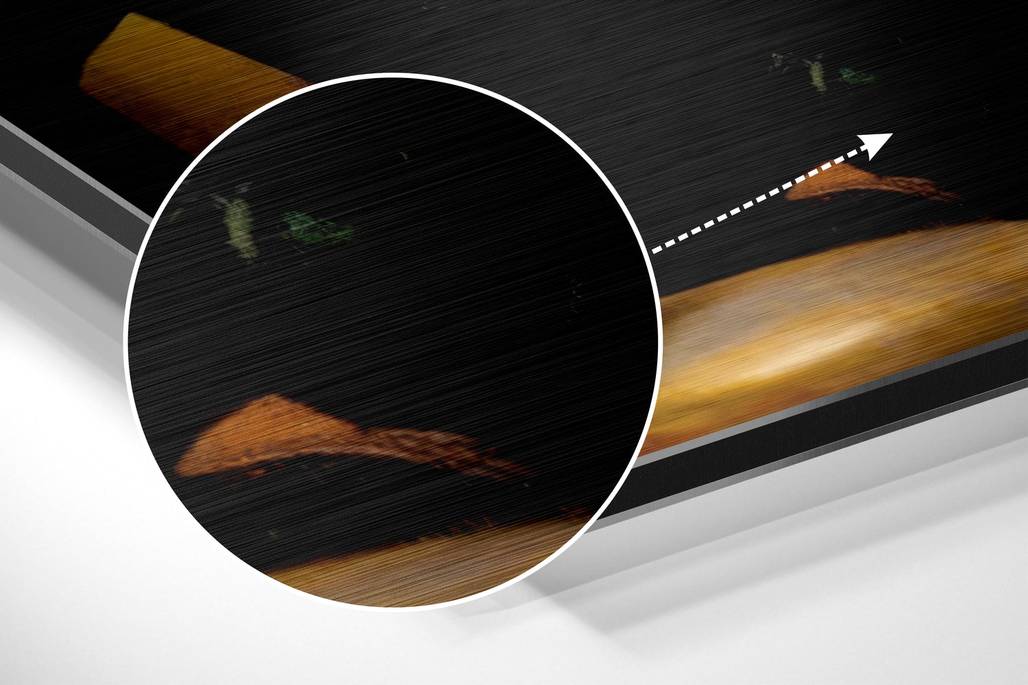 Marilyn, Elvis, Humphrey, James Brushed Aluminium Dibond Wall Art.