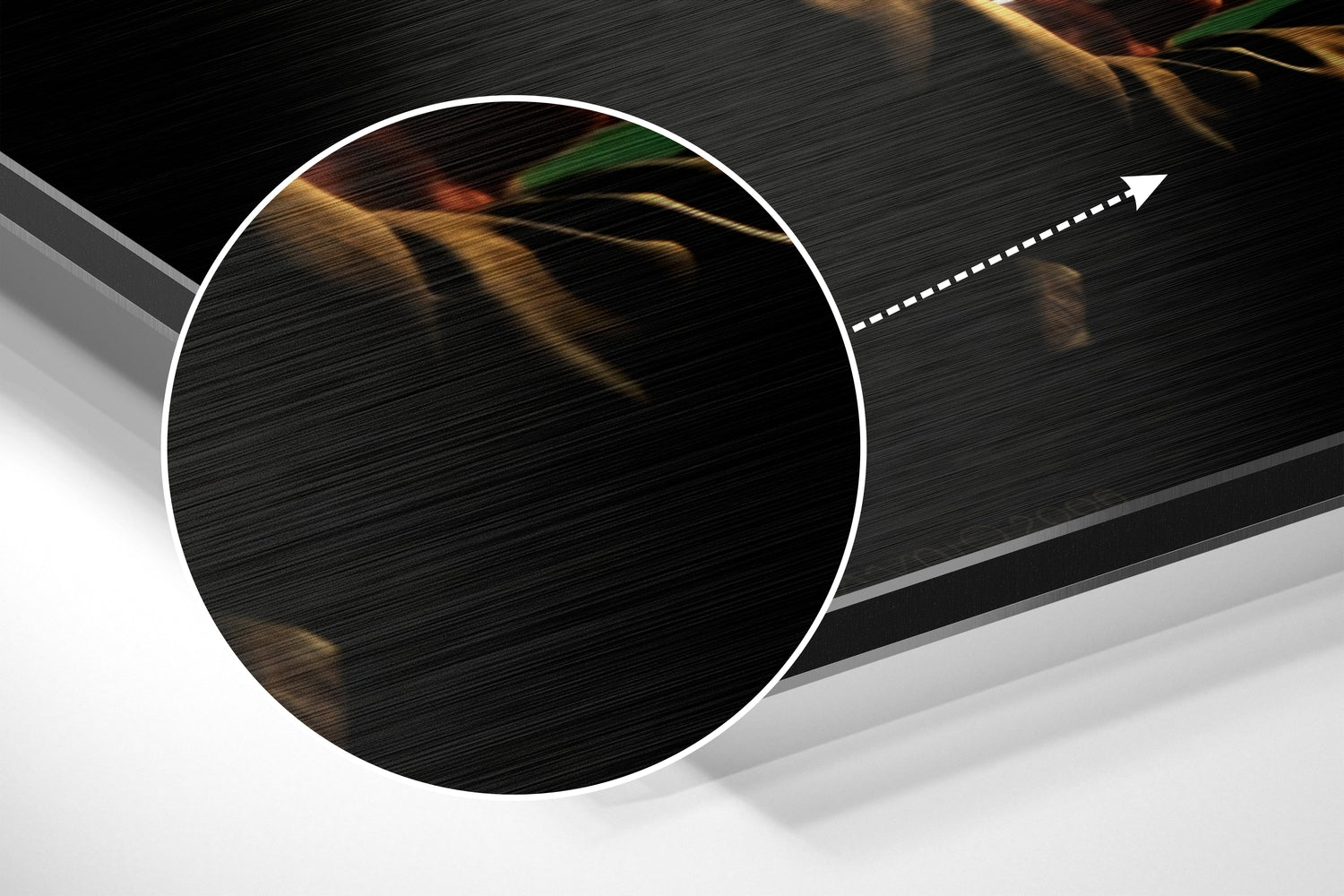 Game of Fate Brushed Aluminium Dibond Wall Art.