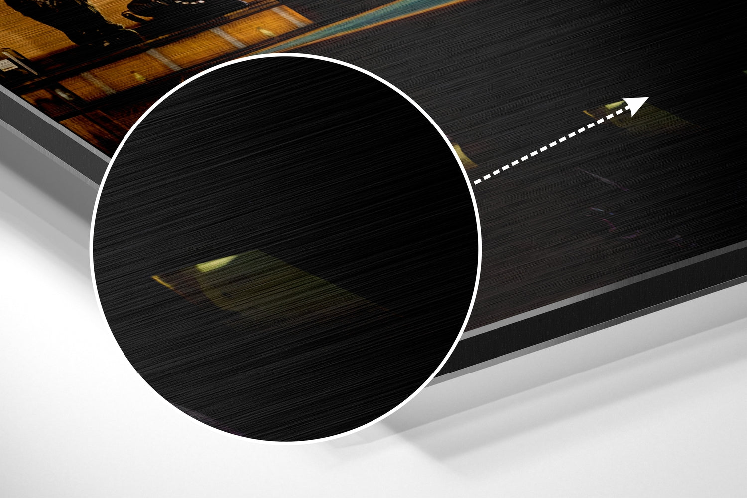 Game of Fate Brushed Aluminium Dibond Wall Art.