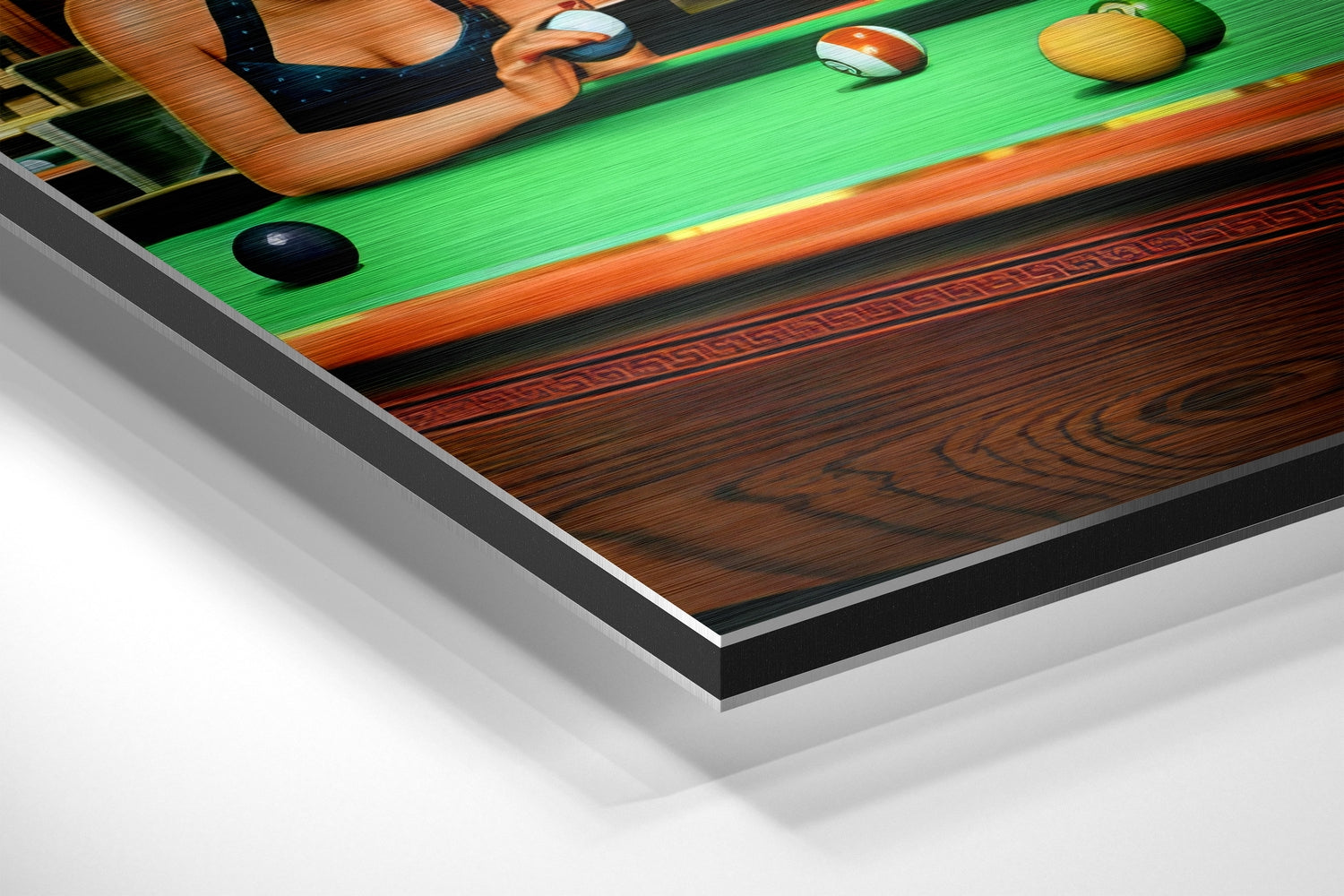 Game of Fate Brushed Aluminium Dibond Wall Art.