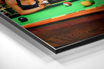 Game of Fate Brushed Aluminium Dibond Wall Art.