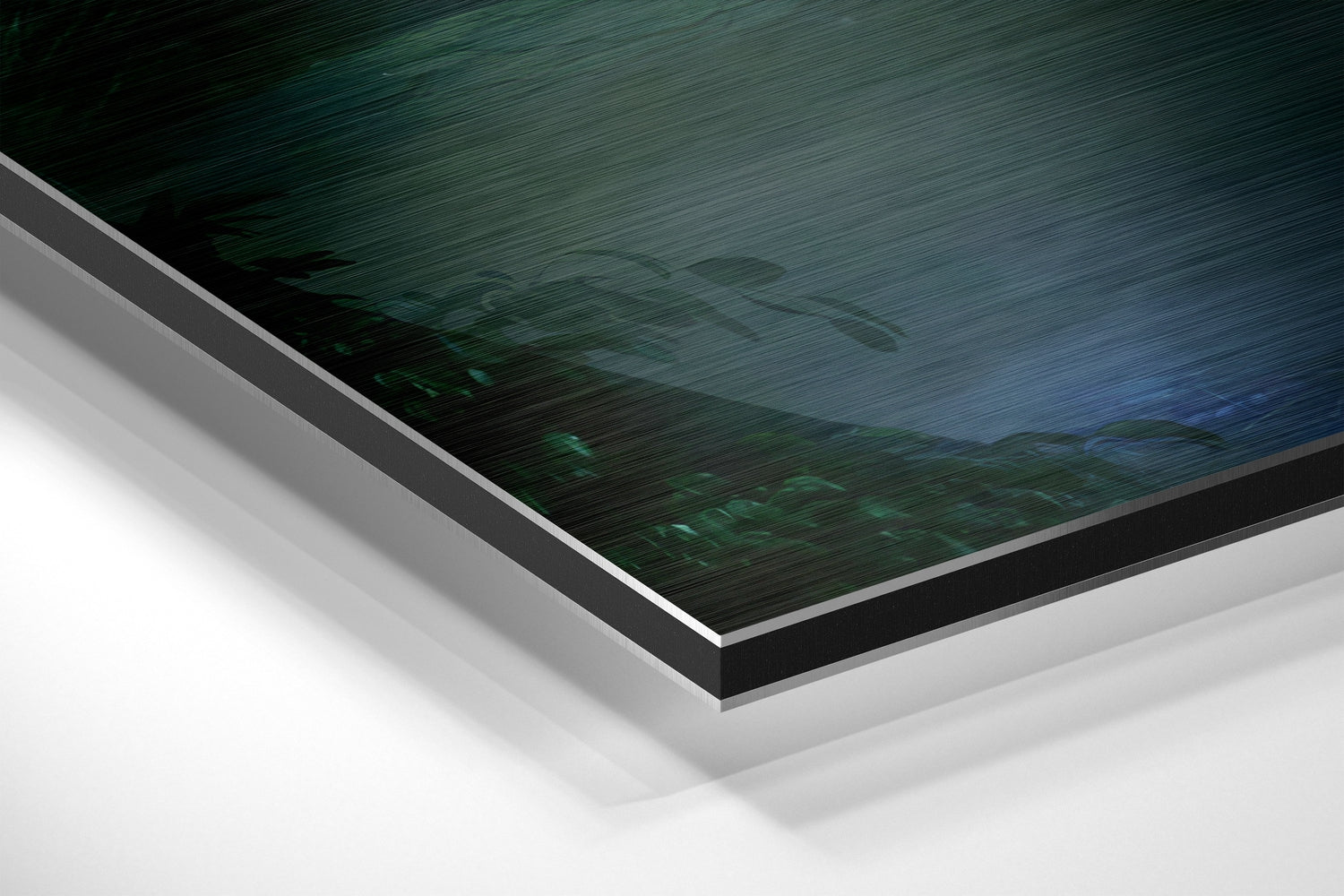 Do or Do not Brushed Aluminium Dibond Wall Art.