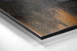 Sultan Brushed Aluminium Dibond Wall Art.