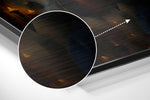 Dark Queen Brushed Aluminium Dibond Wall Art.