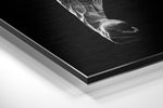 No More Excuses Brushed Aluminium Dibond Wall Art.