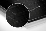 No Pain, No Gain Brushed Aluminium Dibond Wall Art.