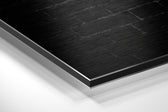 No Pain, No Gain Brushed Aluminium Dibond Wall Art.