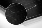 No Pain, No Gain Brushed Aluminium Dibond Wall Art.
