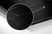 No Pain, No Gain Brushed Aluminium Dibond Wall Art.