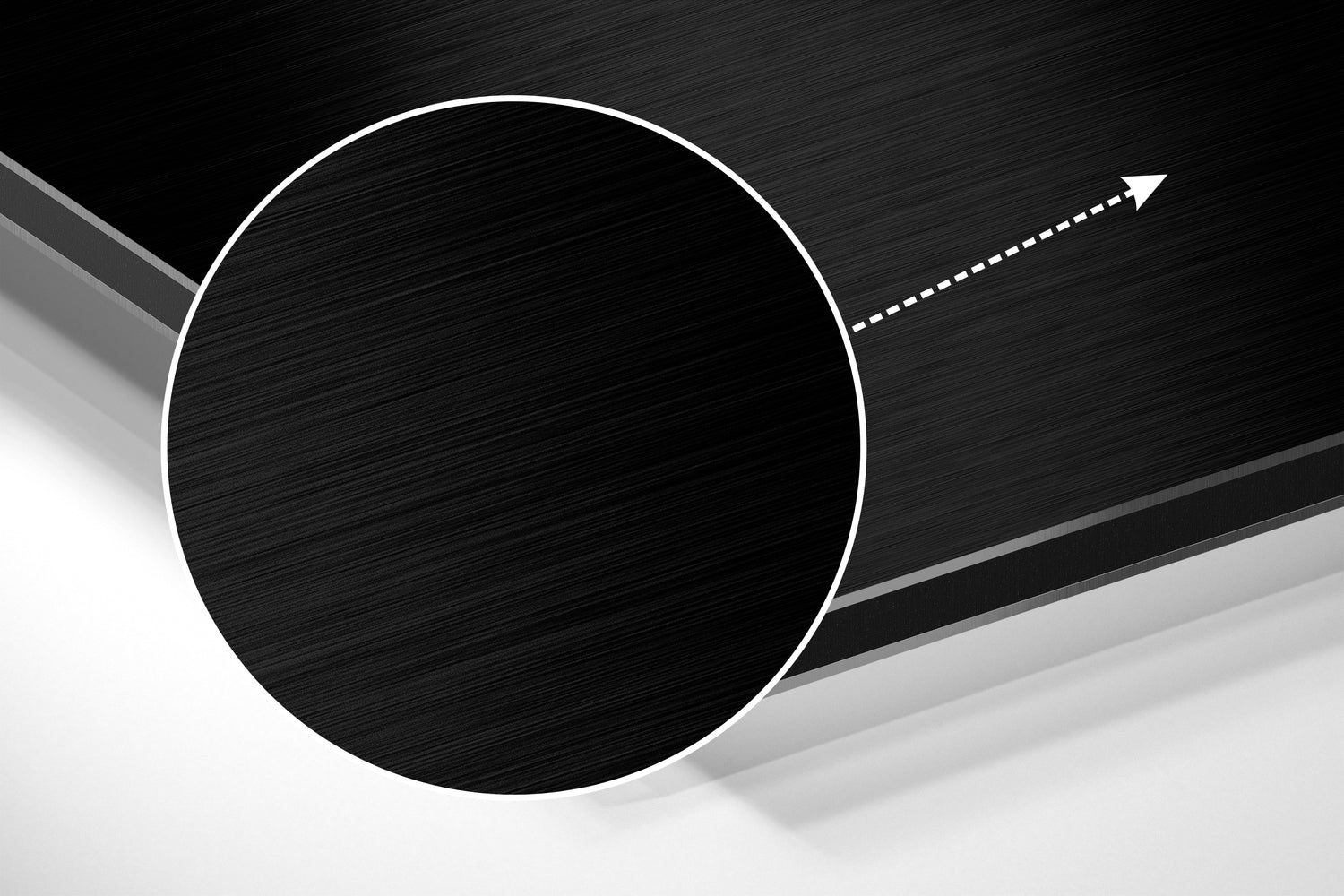 Do It Brushed Aluminium Dibond Wall Art.