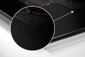 Blossom Brushed Aluminium Dibond Wall Art.