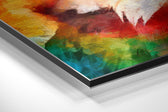 Eagle Brushed Aluminium Dibond Wall Art.