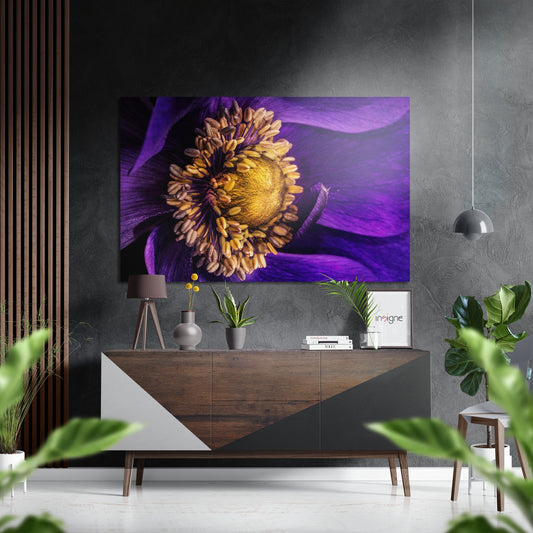 Micro Beauty Brushed Aluminium Dibond Wall Art.