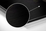 Black Swan Brushed Aluminium Dibond Wall Art.